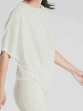 Athleta Dolman Tee, NWT, White, Medium